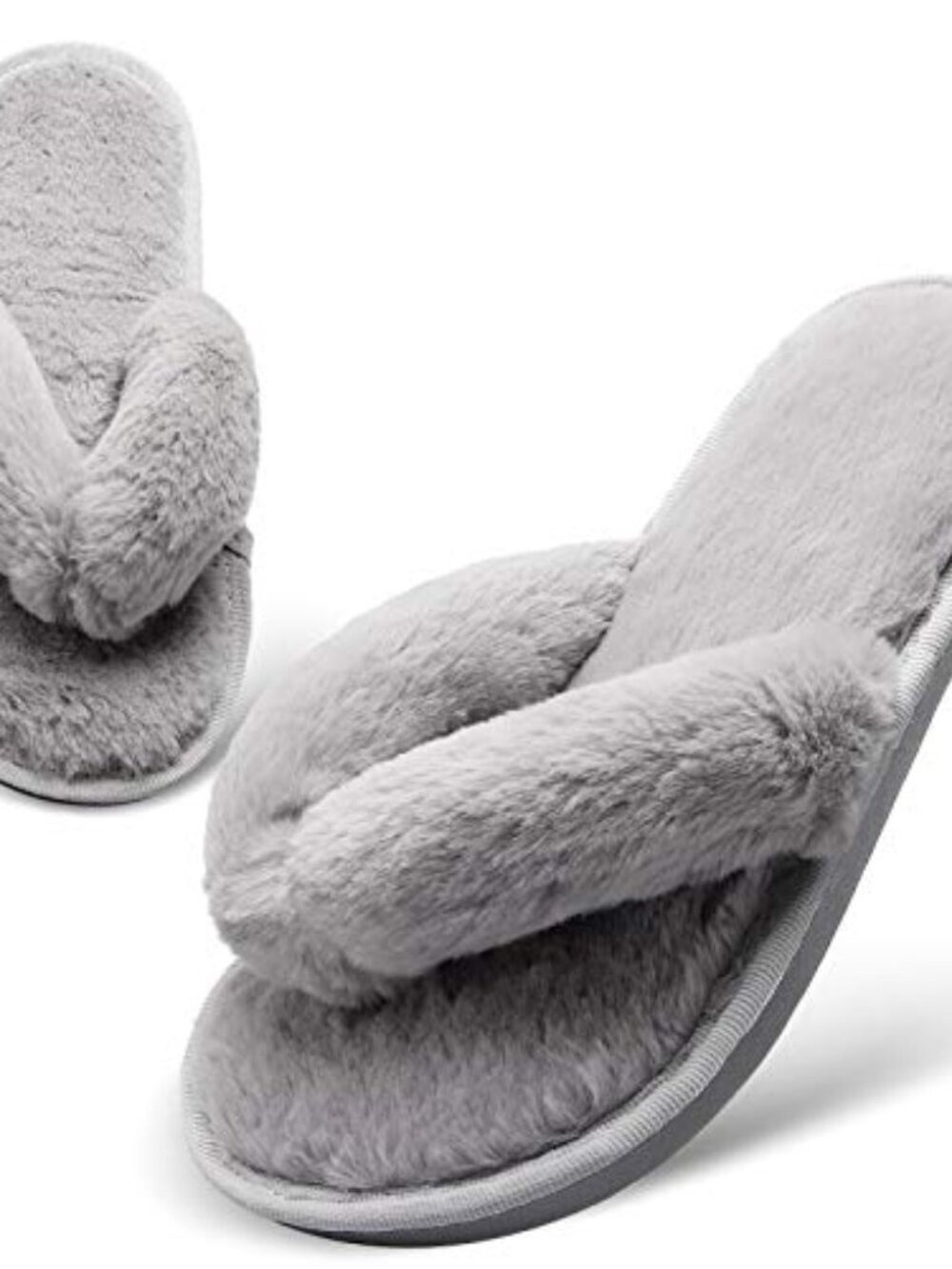 BRAND NEW Women's Dark Gray Bedroom Slippers
